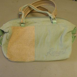 New Kangol mint green cloth